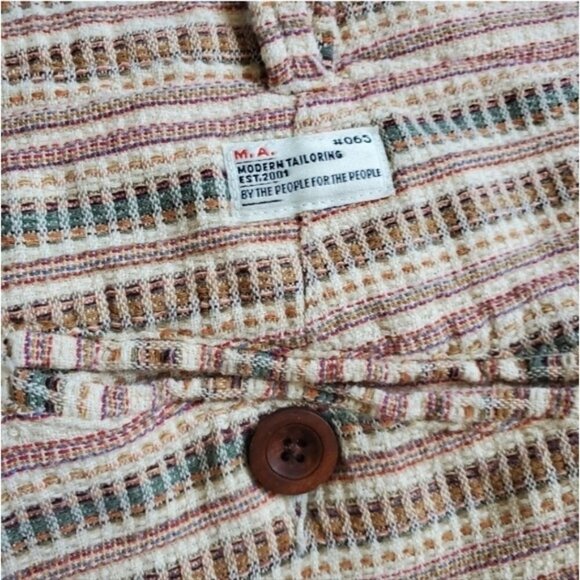 Casual Tweed Cotton woven style printed shorts - Picture 13 of 15